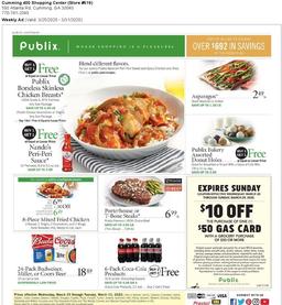 Publix Weekly Ad Mar 25–31, 2020