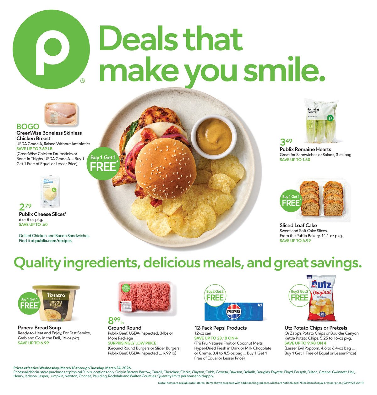Publix Weekly Ad March 17 - 24, 2026