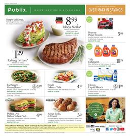 Publix Weekly Ad March 22–28 2017