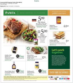Publix Weekly Ad May 13–19, 2020