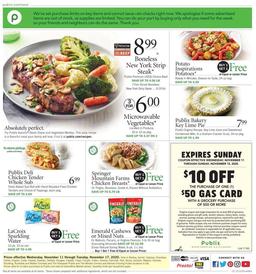 Publix Weekly Ad Nov 11 - 17, 2020
