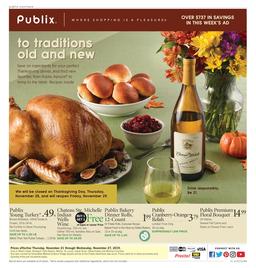 Publix Weekly Ad Nov 21 - 27, 2019