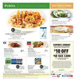 Publix Weekly Ad November 24–28, 2017