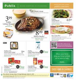 Publix Weekly Ad Oct 15 - Oct 21 2015