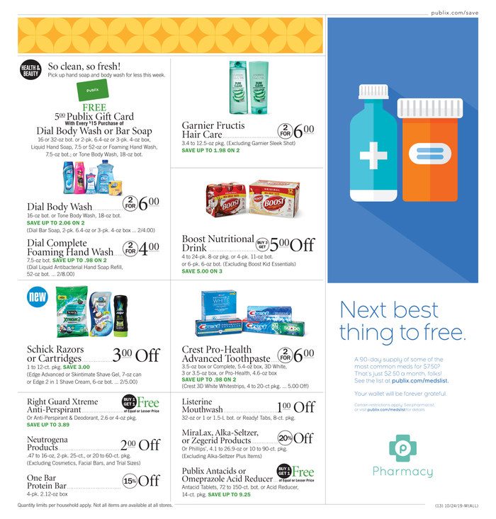 Publix Weekly Ad page 13