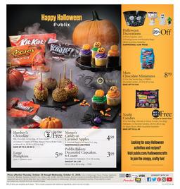 Publix Weekly Ad Oct 25 - 31, 2018
