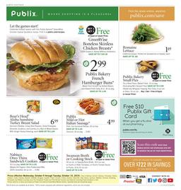 Publix Weekly Ad Oct 9 - 15, 2019