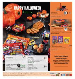 Publix Weekly Ad October 25 - 31, 2017