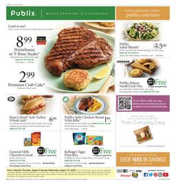 Publix Weekly Ad Aug 8 - 14, 2018