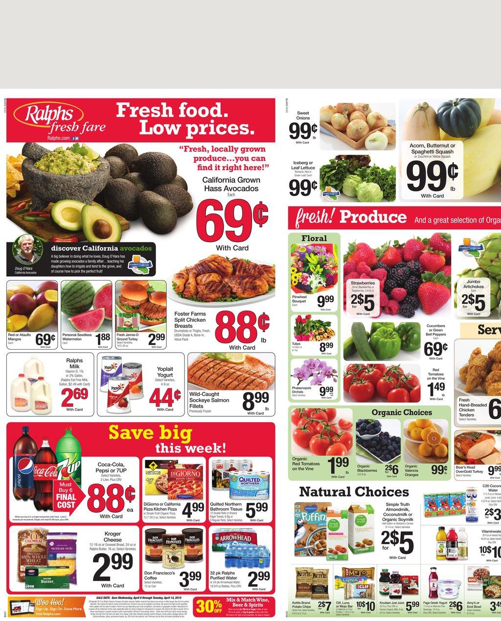 Ralphs Ad Preview 8/4 2015 page 1