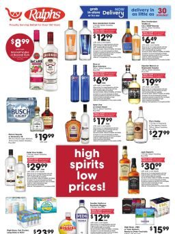 Ralphs Adult Beverage September 16 - 22, 2026