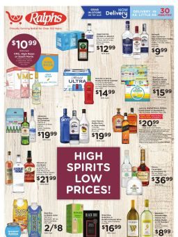 Ralphs Adult Beverage September 9 - 15, 2026