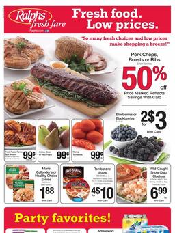 Ralphs Weekly Ad 1/29 Food Products 2015