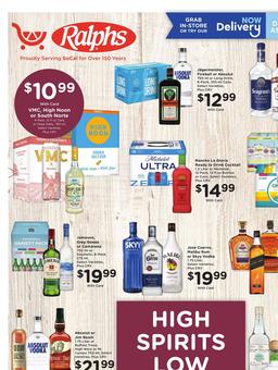 Ralphs Weekly Ad Adult Beverage September 2 - 8, 2026