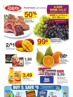 Ralphs Weekly Ad Aug 23–29 2017