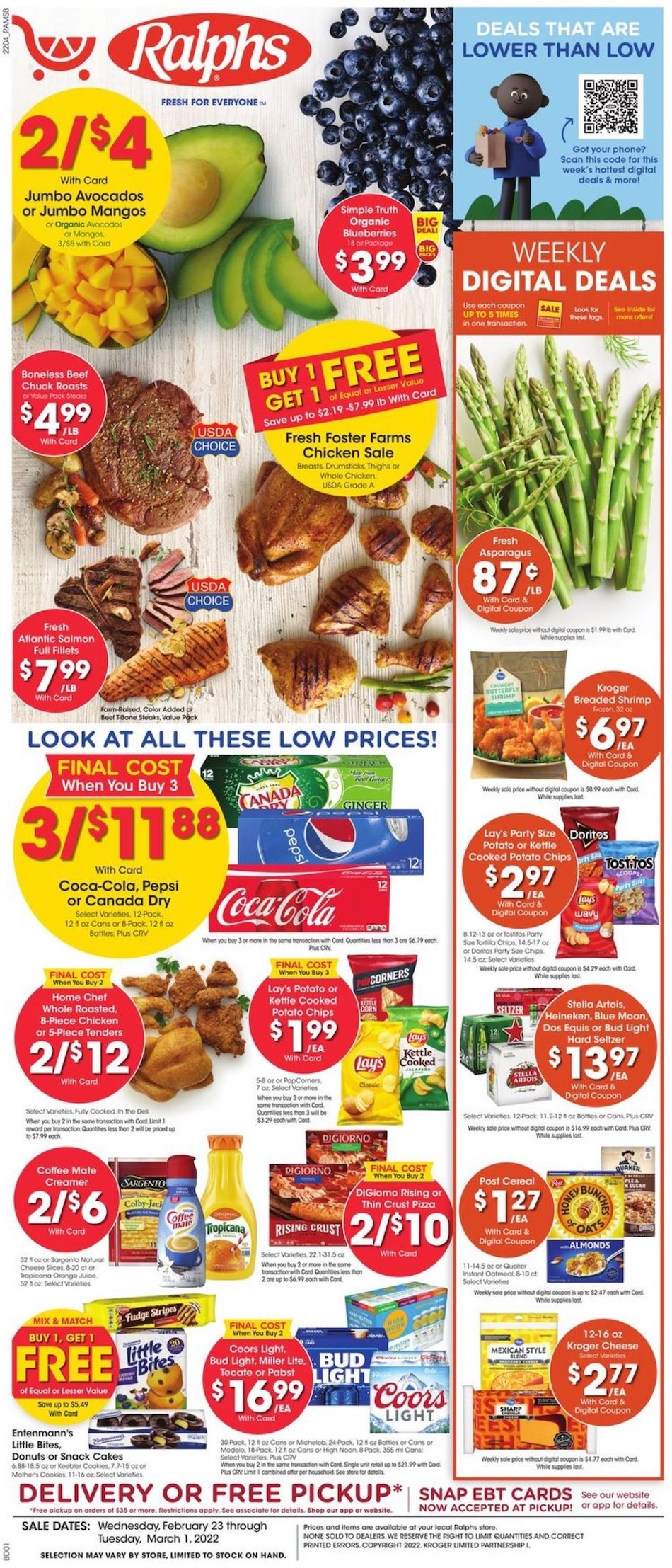 Ralphs Weekly Ad Feb 23 - Mar 1, 2022 - WeeklyAds2