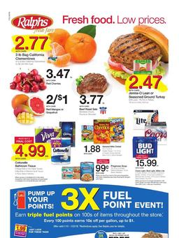 Ralphs Weekly Ad January 10 - 16, 2018