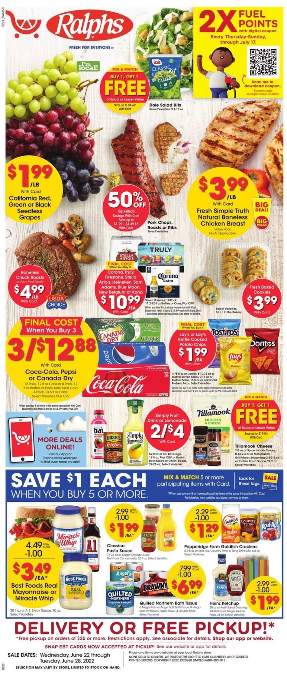 Ralphs Weekly Ad Jun 22 - 28, 2022 - WeeklyAds2