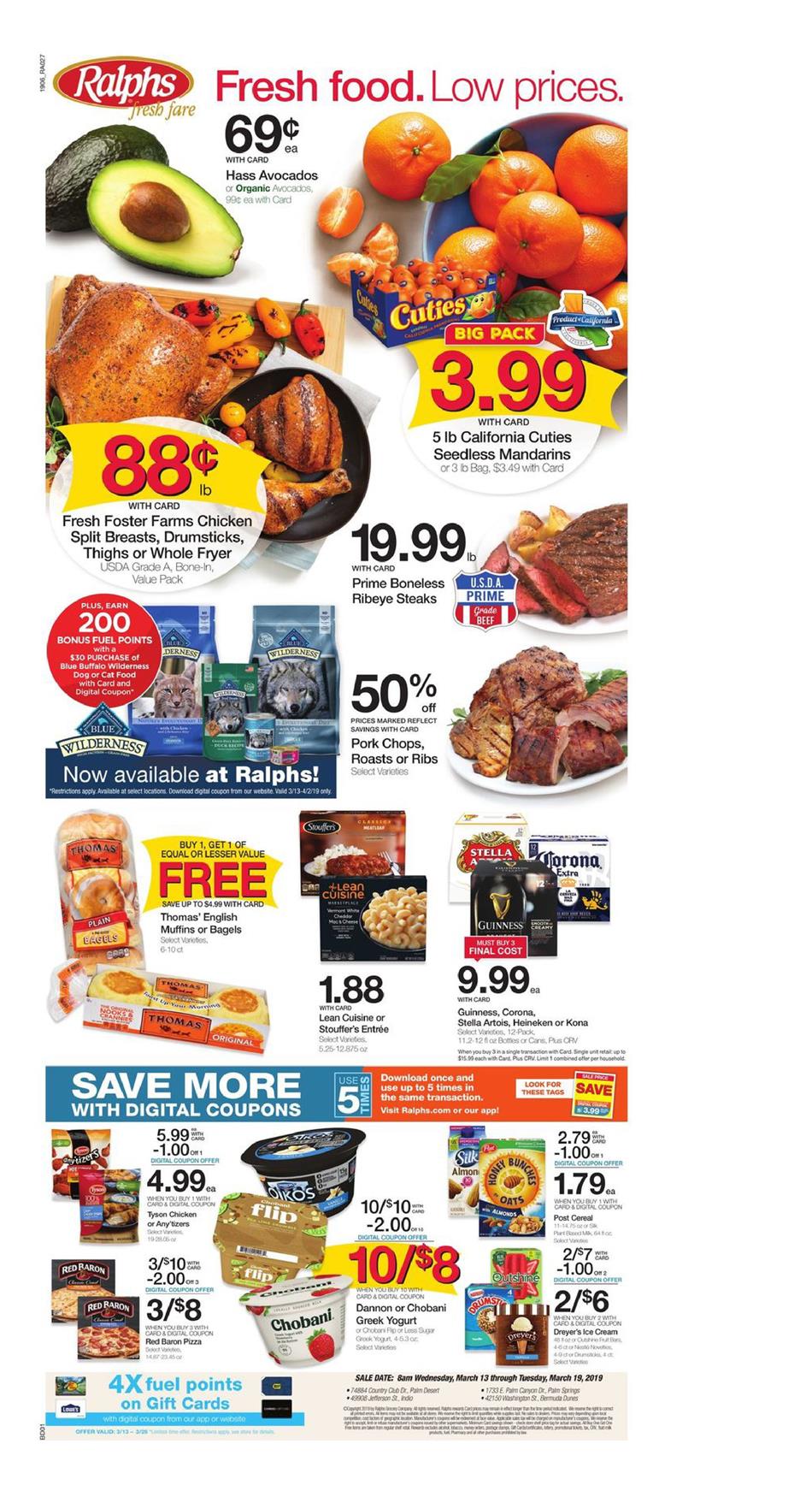 Ralphs Weekly Ad Mar 13 - 19, 2019 - WeeklyAds2