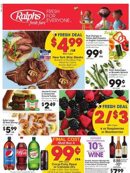 Ralphs Weekly Ad Mar 18–24, 2020