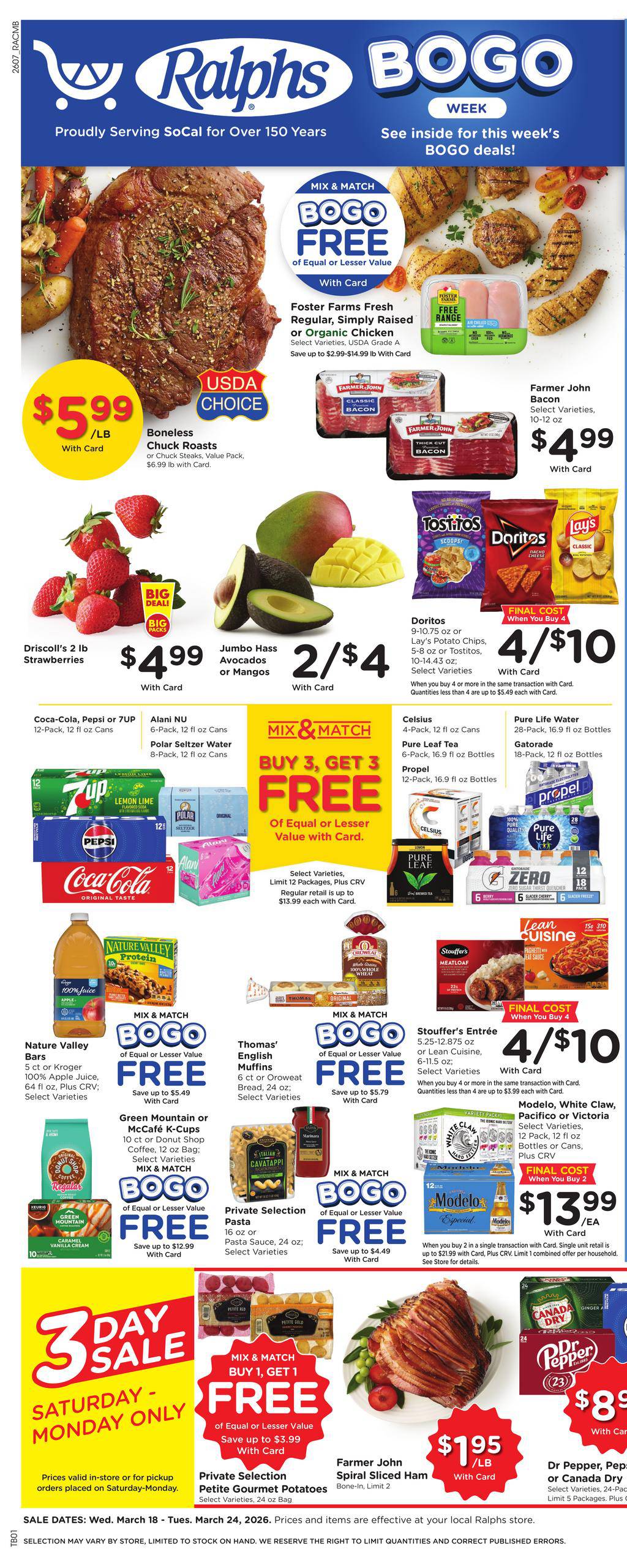 Ralphs Weekly Ad March 18 - 24, 2026