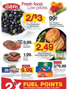Ralphs Weekly Ad May 8 - 14, 2019