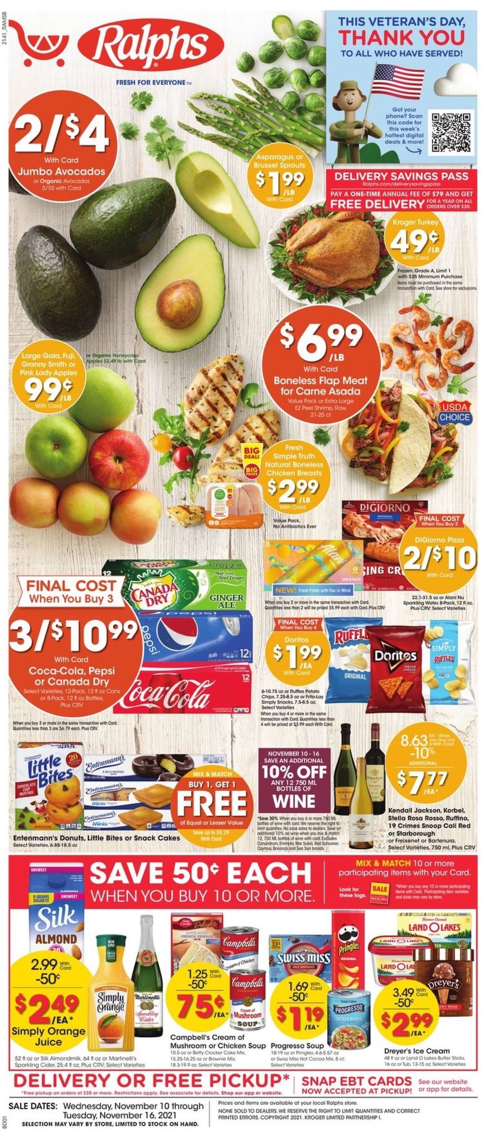 Ralphs Weekly Ad Nov 10 - 16, 2021 - WeeklyAds2