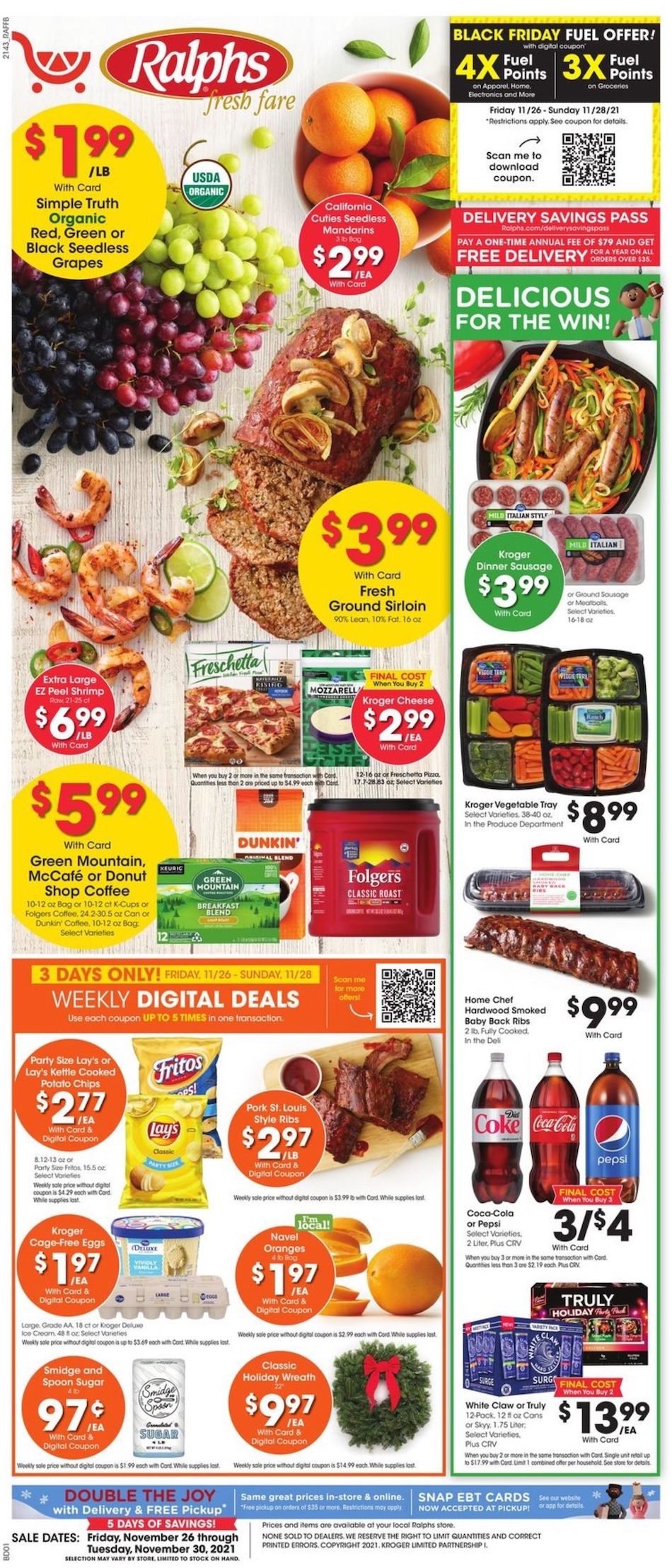 Ralphs Weekly Ad Nov 26 30, 2021 WeeklyAds2