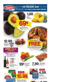 Ralphs Weekly Ad Nov 7 - 13, 2018