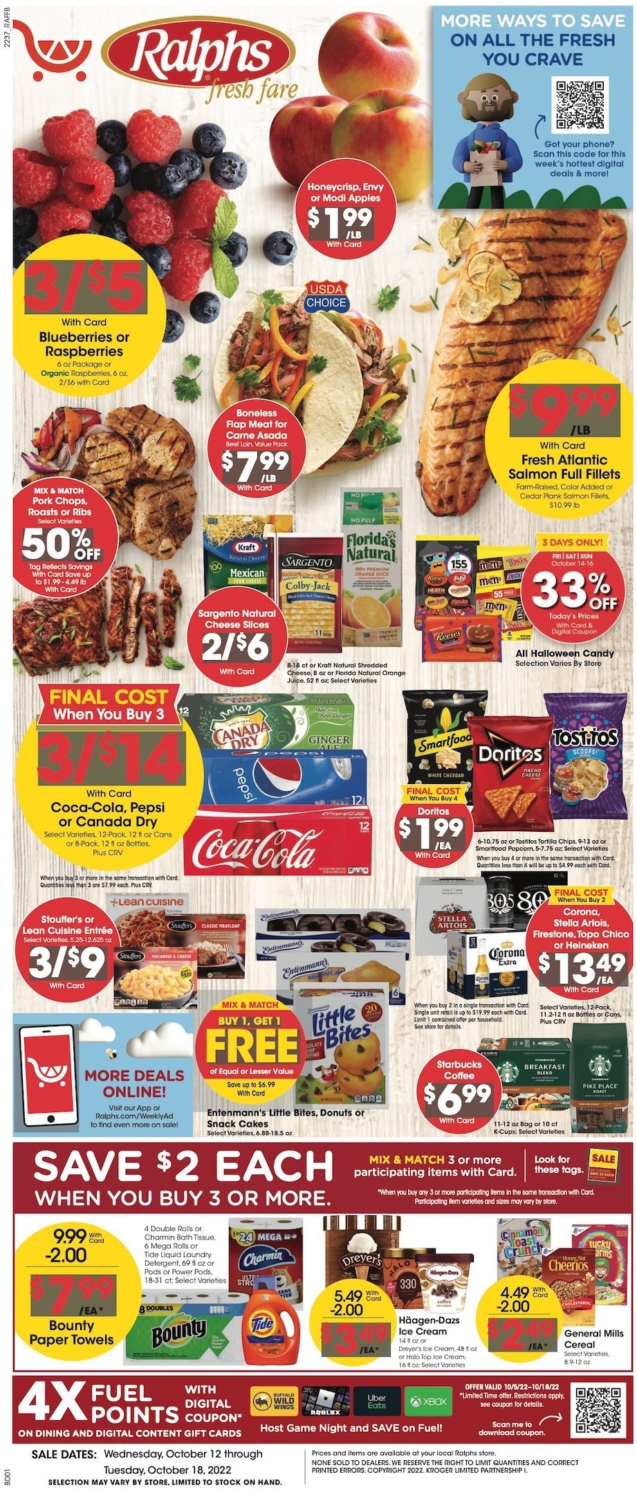 Ralphs Weekly Ad Oct 12 - 18, 2022 - Weeklyads2