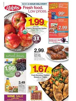 Ralphs Weekly Ad Oct 17–23, 2018