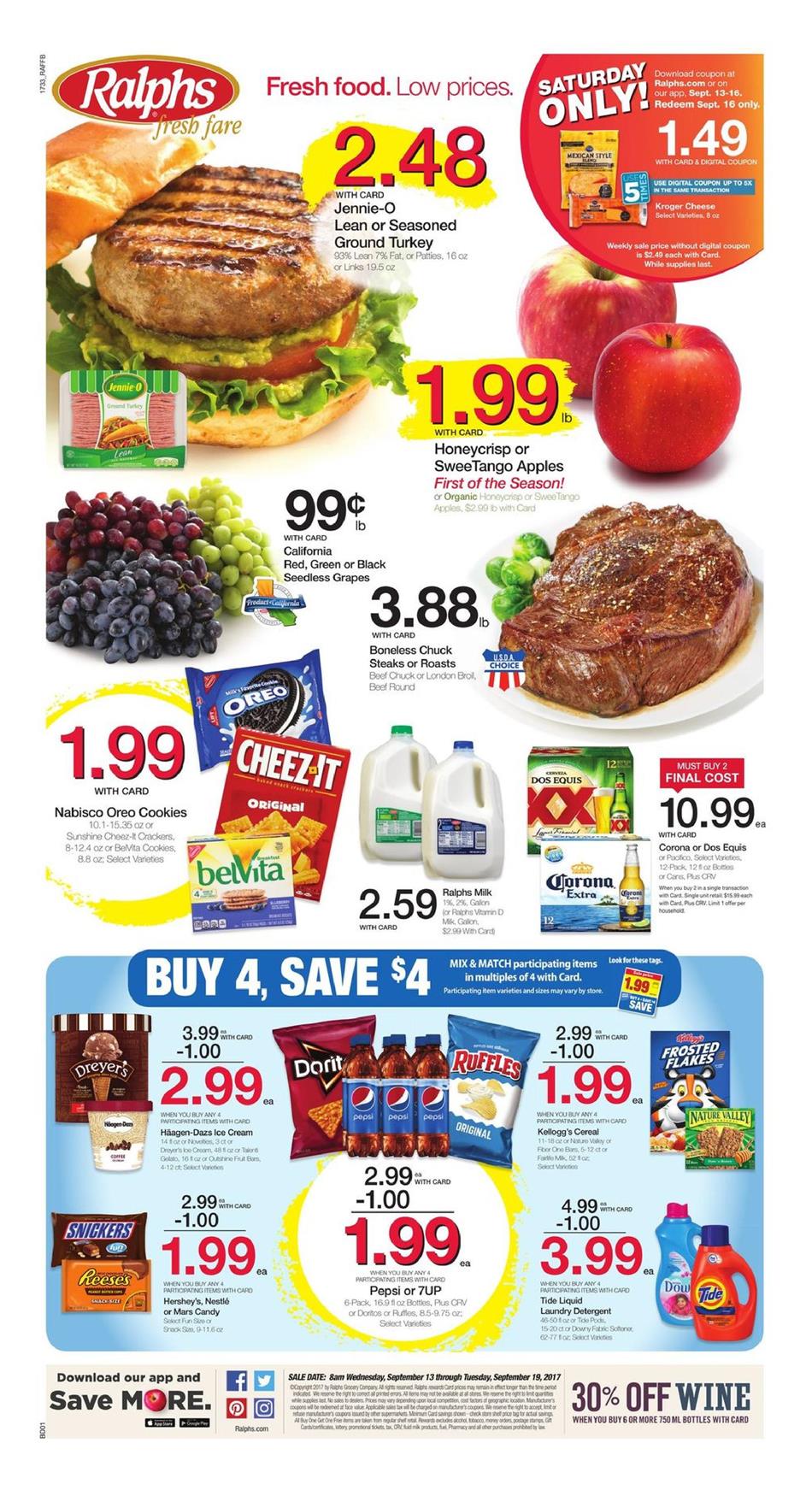 Ralphs Weekly Ad Sep 13 - 19 2017 - WeeklyAds2