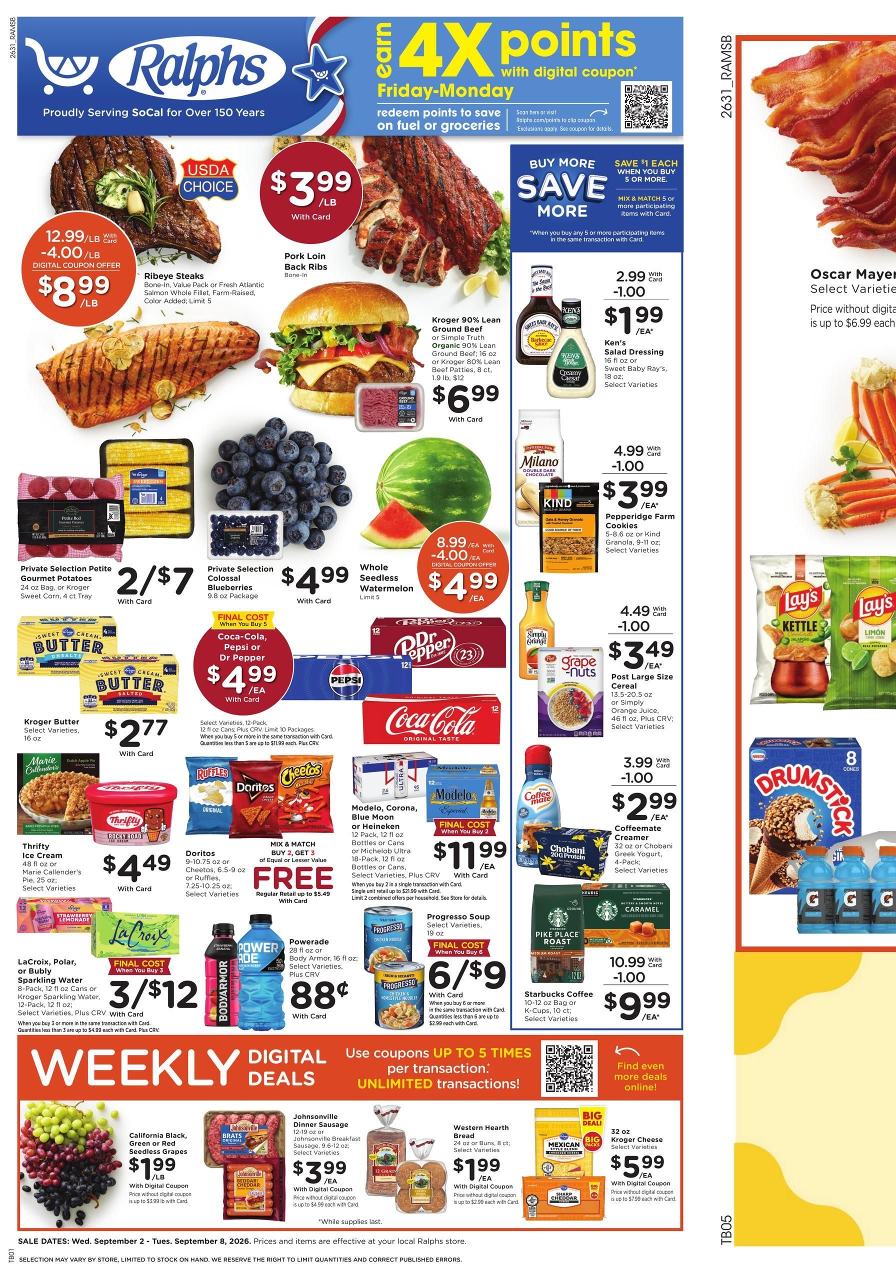 Ralphs Weekly Ad September 2 - 8, 2026 page 1