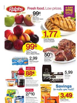 Ralphs Weekly Ad Sep 27 - Oct 3 2017