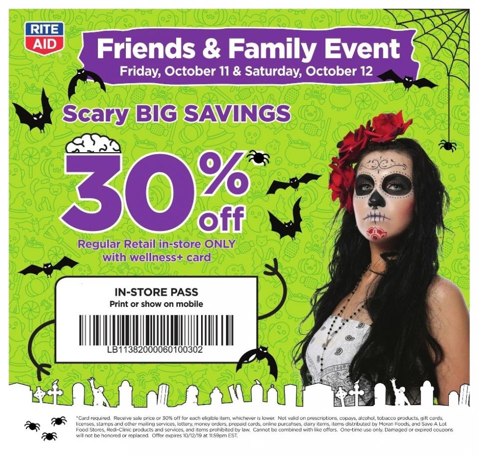 Rite Aid Ad Oct 6 12, 2019 Halloween WeeklyAds2