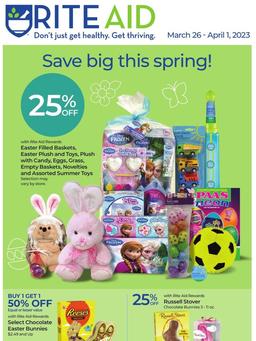 Rite Aid Weekly Ad Mar 26 - Apr 1, 2023