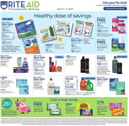 Rite Aid Weekly Ad Sale Mar 5 - 11, 2023