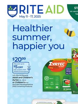 Rite Aid Weekly Ad May 11 - 17, 2025