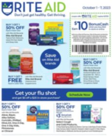 rite aid weekly ad oct 1 2023