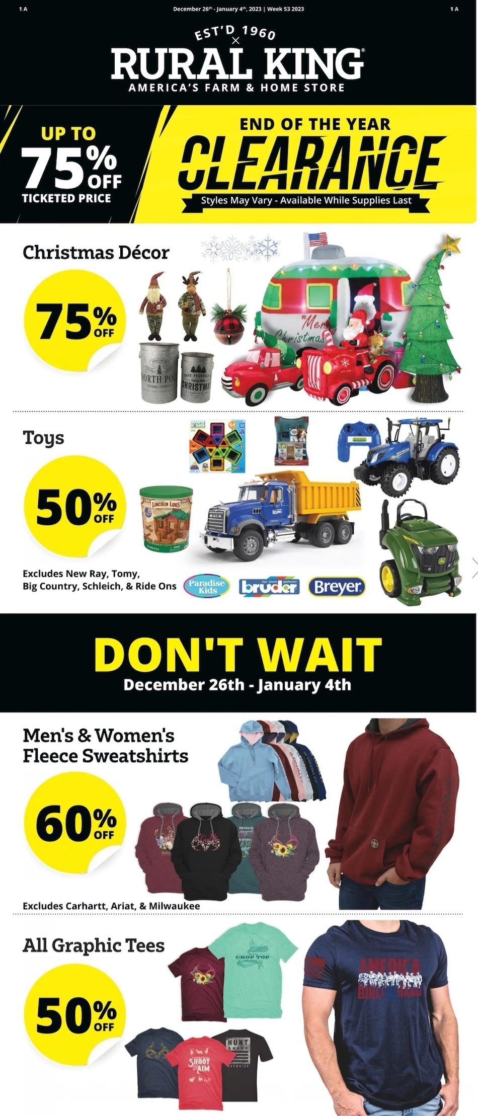 Rural King Clearance Salenull