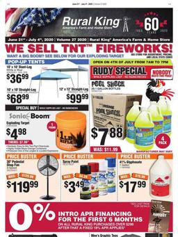 Rural King Ad Jun 21 - Jul 4, 2020