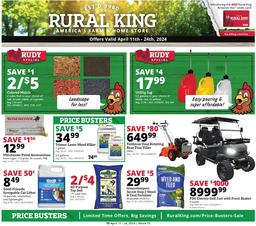 Rural King Weekly Ad Apr 11 - 24, 2024