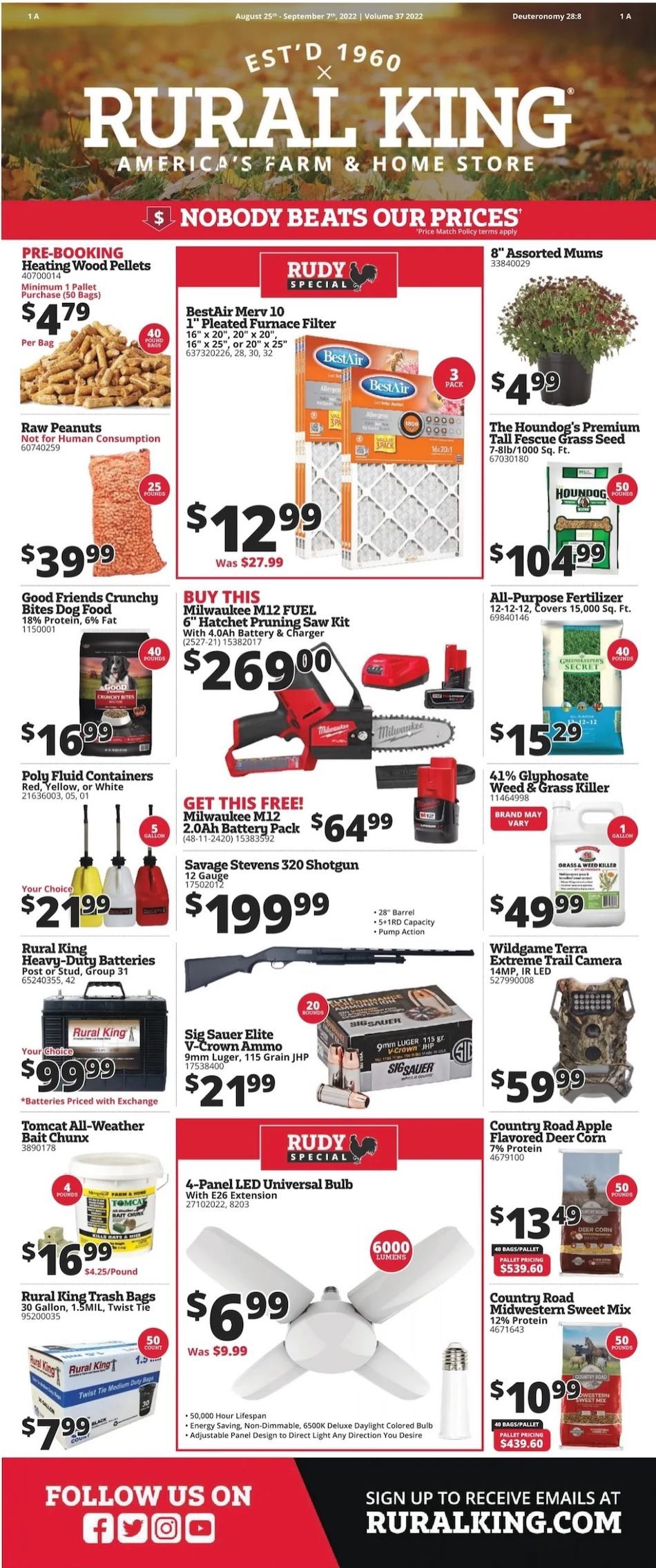 Rural King Weekly Ad Aug 25 Sep 7, 2022 WeeklyAds2