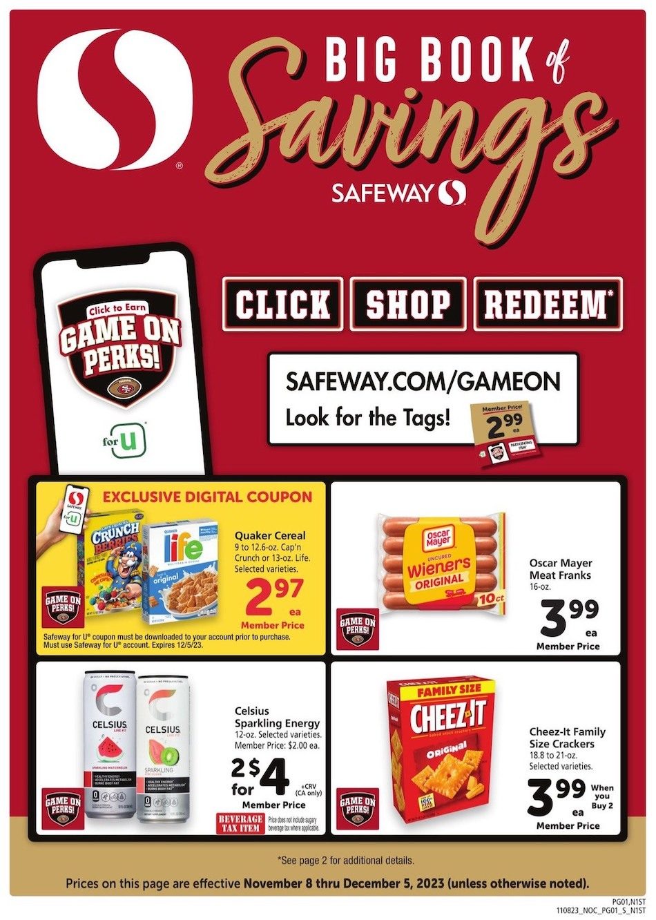 Safeway Ad Big Book Savings Nov 2023 WeeklyAds2