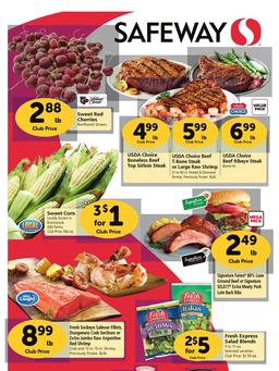 Safeway Weekly Ad Jul 31 - Aug 6, 2019