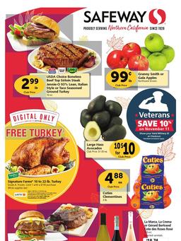 Safeway Weekly Ad Nov 6 - 12, 2019