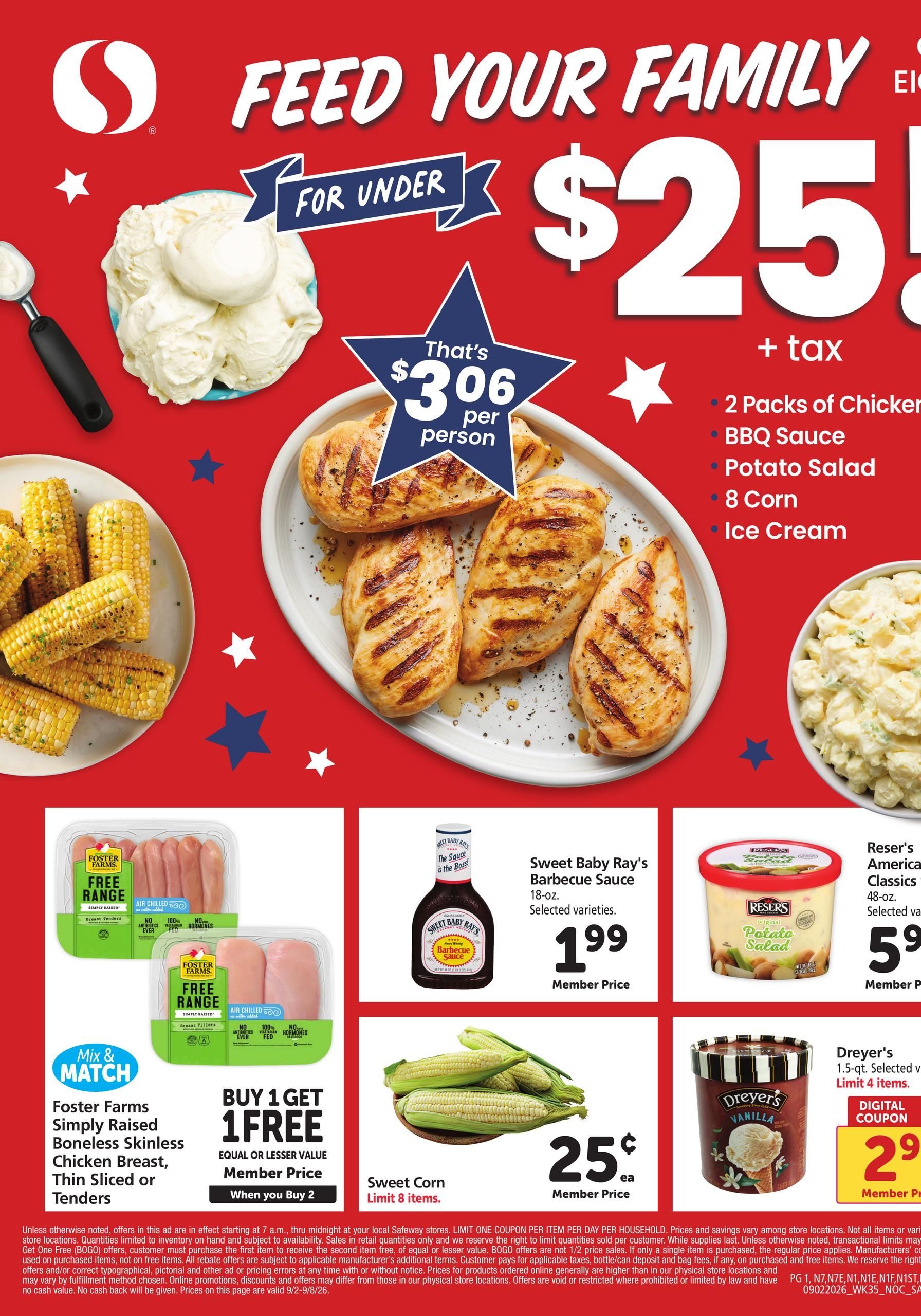 Safeway Specialty Publication September 2 - 8, 2026 page 1