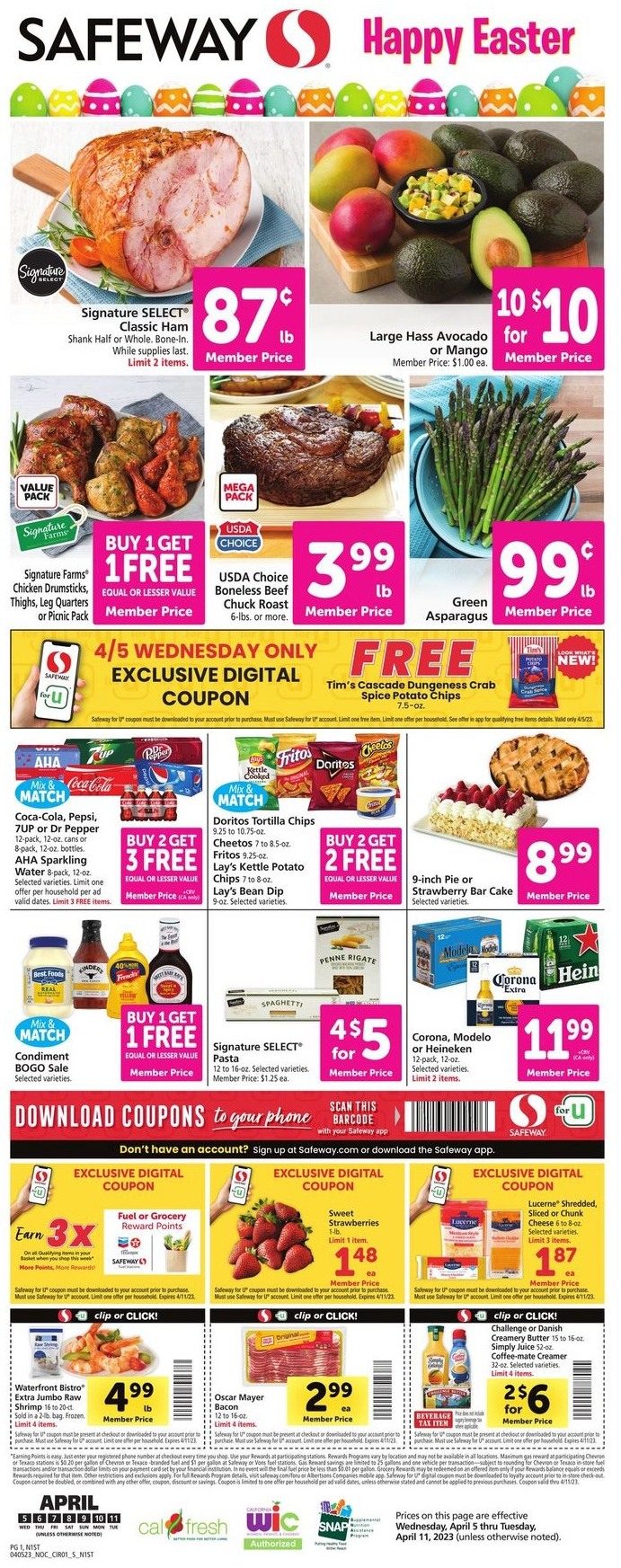 Safeway Weekly Ad Sale Apr 5 11, 2023 WeeklyAds2