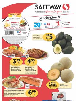 Safeway Weekly Ad Aug 12–18, 2020