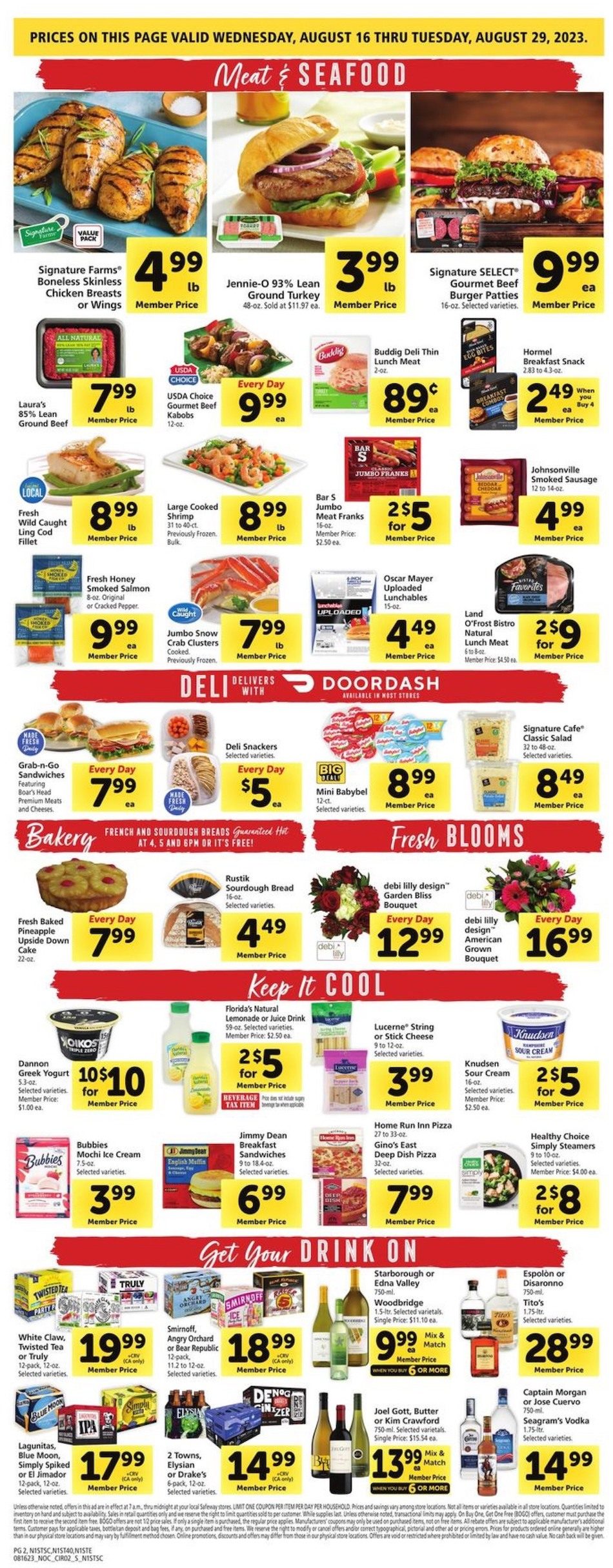 Safeway Weekly Ad Aug 16 - 22, 2023 - WeeklyAds2